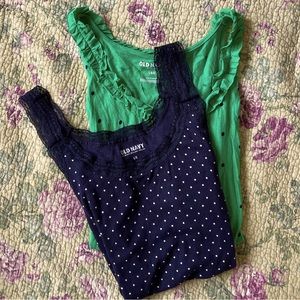 Lot of Two Old Navy Tanks NWT